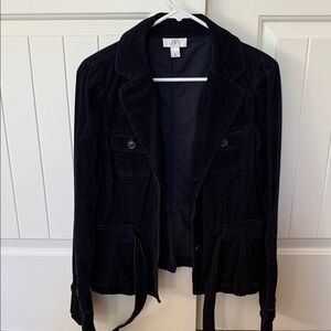 LOFT Women's Dark Corduroy Blazer